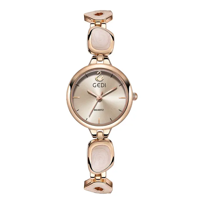 Montre pour femme Style chinois Bracelet montres rose oie Logo Image haute qualité étanche