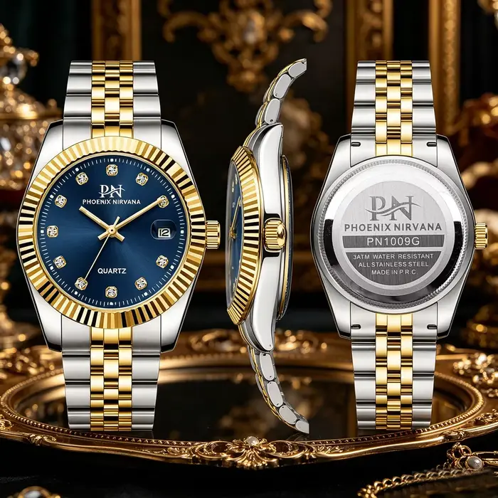Montre à quartz TT pour homme