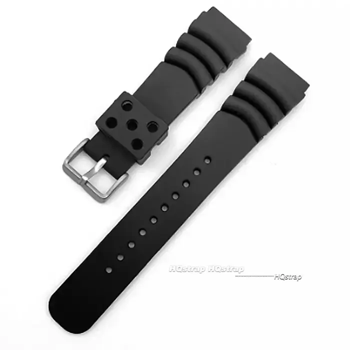 Bracelet de montre en résine pour Seiko 20 22mm