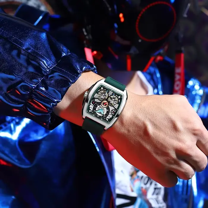 Nouvelle Montre Mécanique Tonneau AILANG 2026 pour Homme