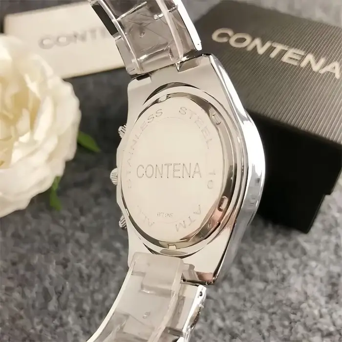 Montre femme TINUORA en acier inoxydable quartz élégante pour femmes occasions spéciales style luxueux