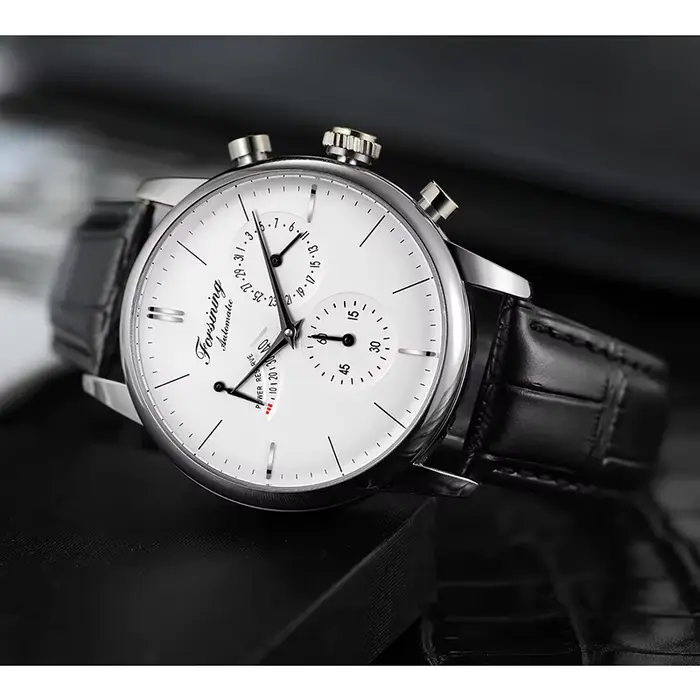 Montre automatique FORSINING pour homme avec indicateur de réserve de marche