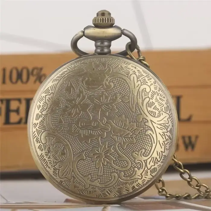 Montre de poche Vintage à motif Staline
