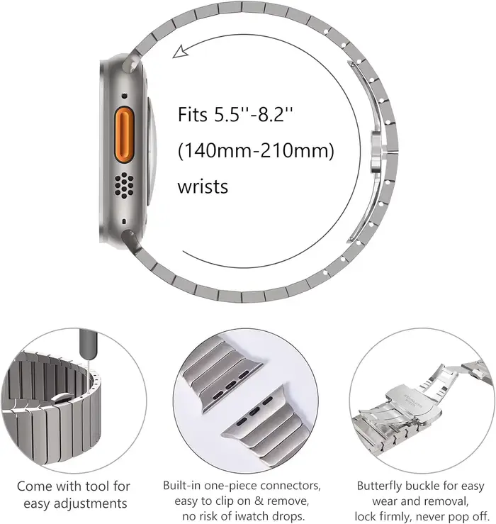 Ultra 3 2 couleur titane pour Apple Watch