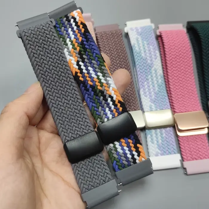 Bracelet Velcro tressé Coros pour homme et femme avec parachute buckle pour montres Coros Apex et Pace polyvalent et élégant pour toutes les occasions