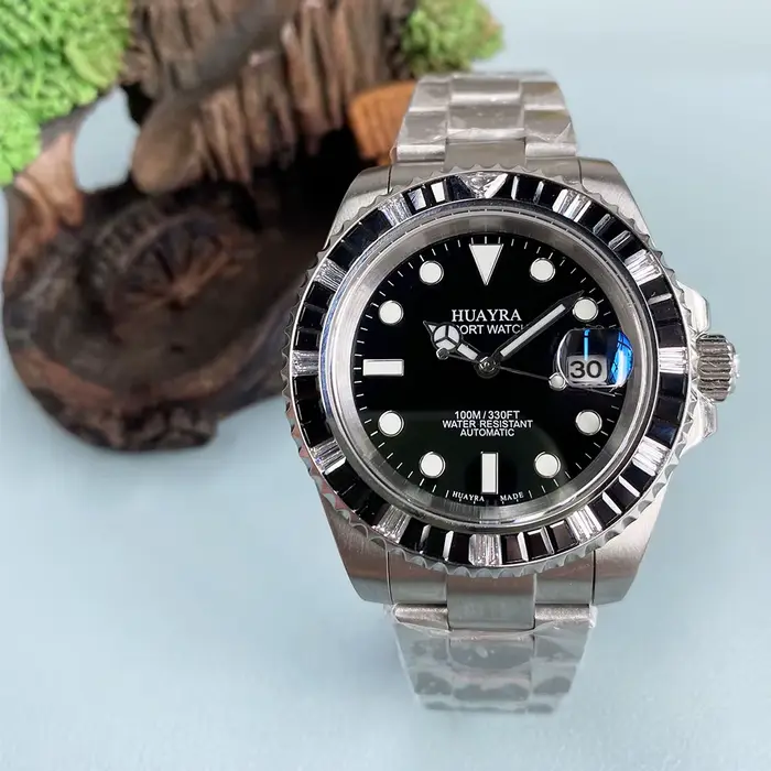 Montres Automatiques en Verre Saphir pour Homme