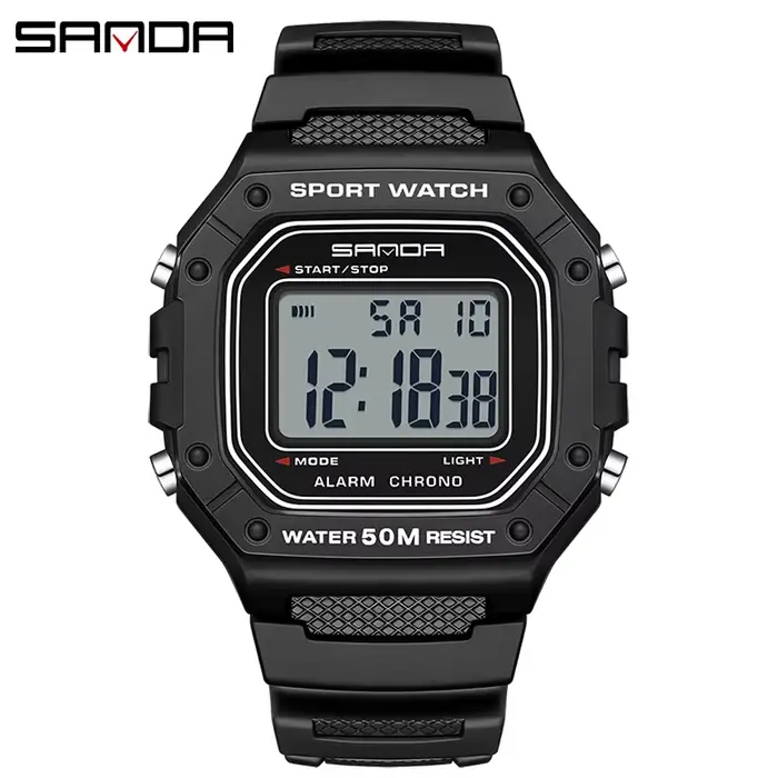 SANDA Top marque G Style sport hommes montres mode antichoc LED étanche montre numérique homme horlo