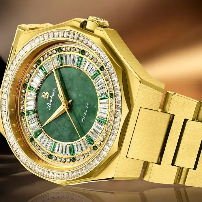 Montre mécanique automatique en acier inoxydable pour homme résistante à l'eau et dotée d'un altimètre élégante pour occasions spéciales et activités outdoor