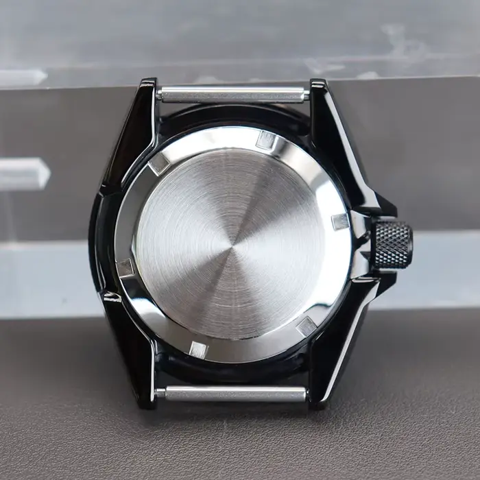 Boîtier de montre samouraï modifié noir