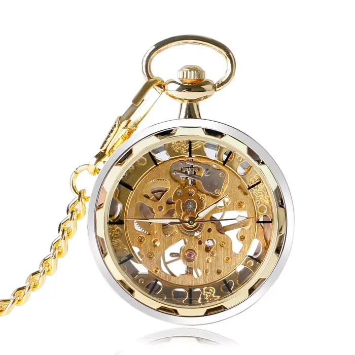 Steampunk – montre mécanique de luxe pour hommes et femmes