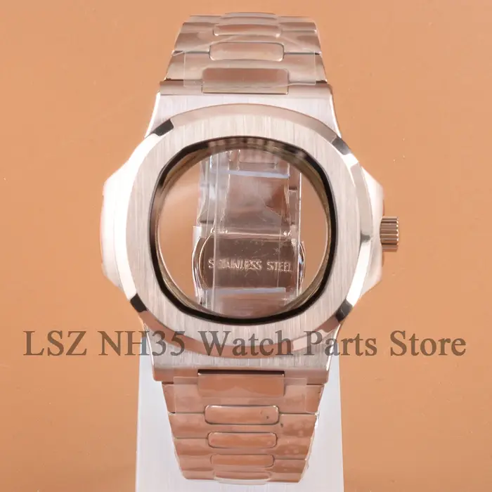 Boîtier de montre carré Nautilus modifié MOD 40mm NH35