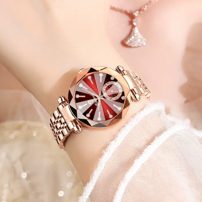 Montres-bracelets en quartz BINBOND Luxury Heart Of The Ocean pour femme