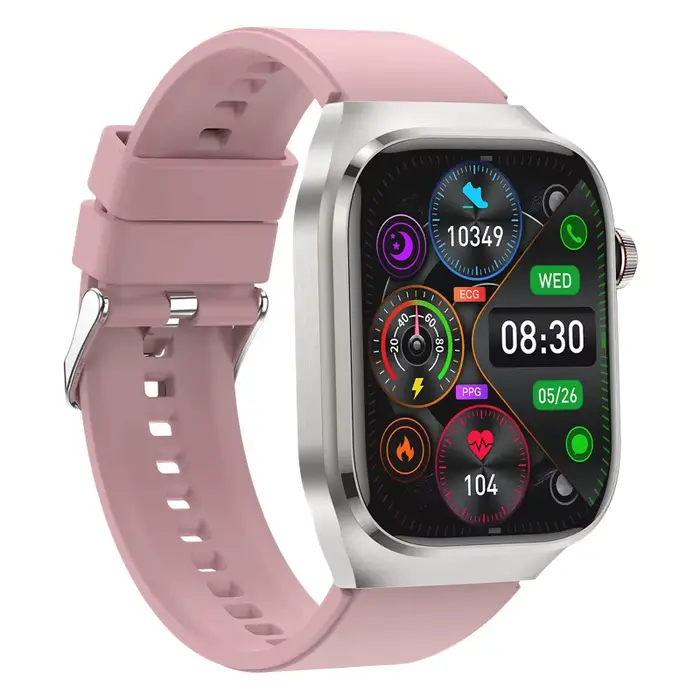 Montre connectée ESTG TK16 Pro pour homme avec suivi de la fréquence cardiaque et moniteur de sommeil occasions sportives et quotidiennes