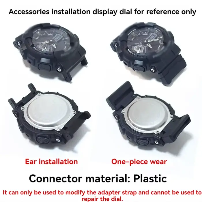 Adaptateur 22x16mm pour Casio GA110 GW6900 GA 2100 GM2100