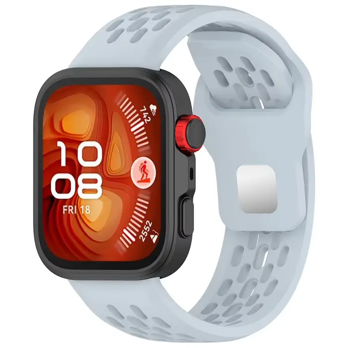 Bracelet de montre Sport en Silicone respirant