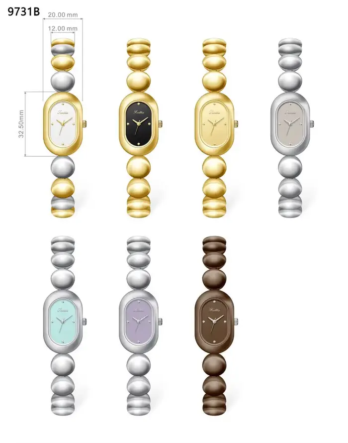 Montres pour femmes pour filles montre à Quartz Bracelet Style or noir Orologio dames luxe cadran ovale montre-Bracelet horloge en diamant