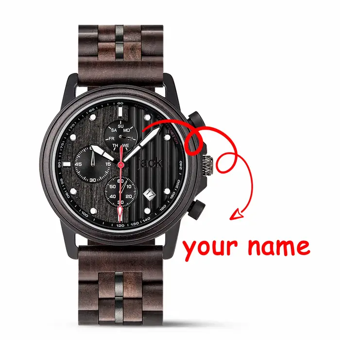 DODO DEER – montre à Quartz en bois naturel