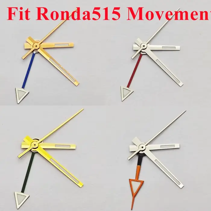 RICHUS Ronda515 GMT aiguilles de montre argent or Rose-or