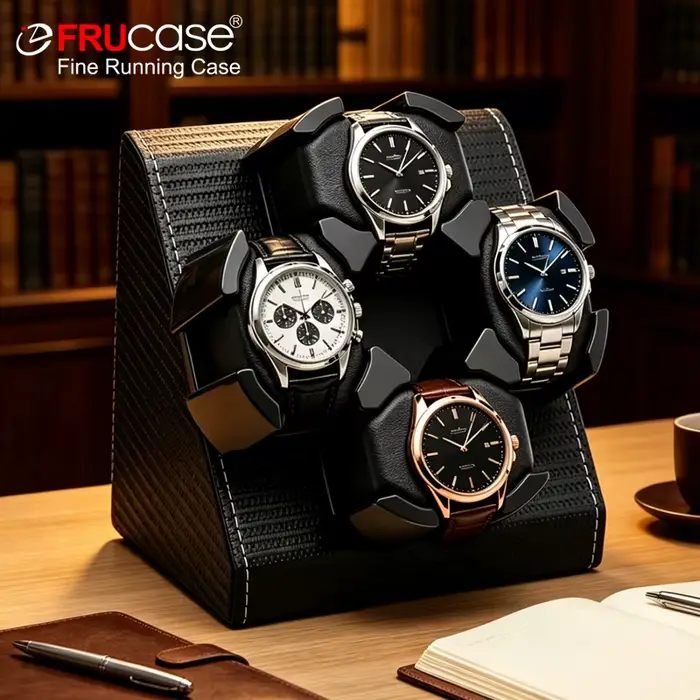 Remontoir de montre FRUCASE pour montres automatiques avec câble USB rechargeable pour homme et femme occasions spéciales et quotidiennes