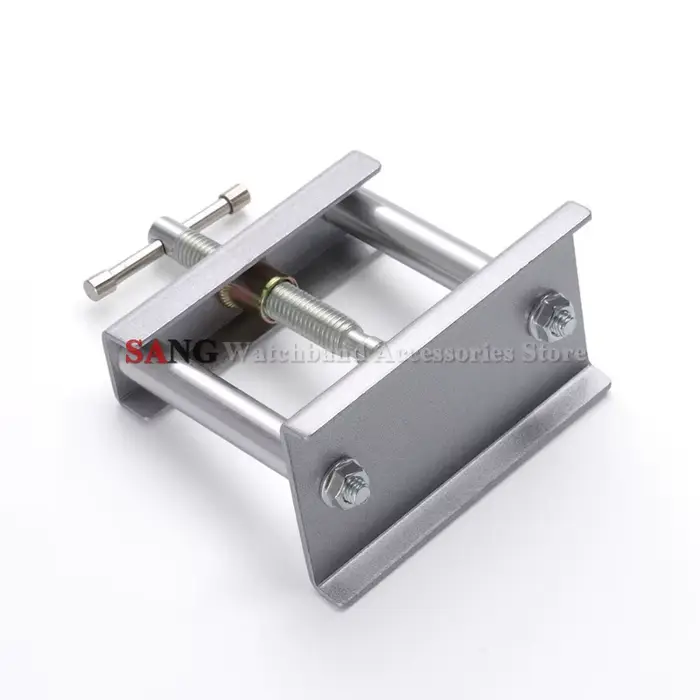 Kit de réparation de montre avec presse à fond de boîtier en acier inoxydable pour horlogers et amateurs d'horlogerie occasions spéciales