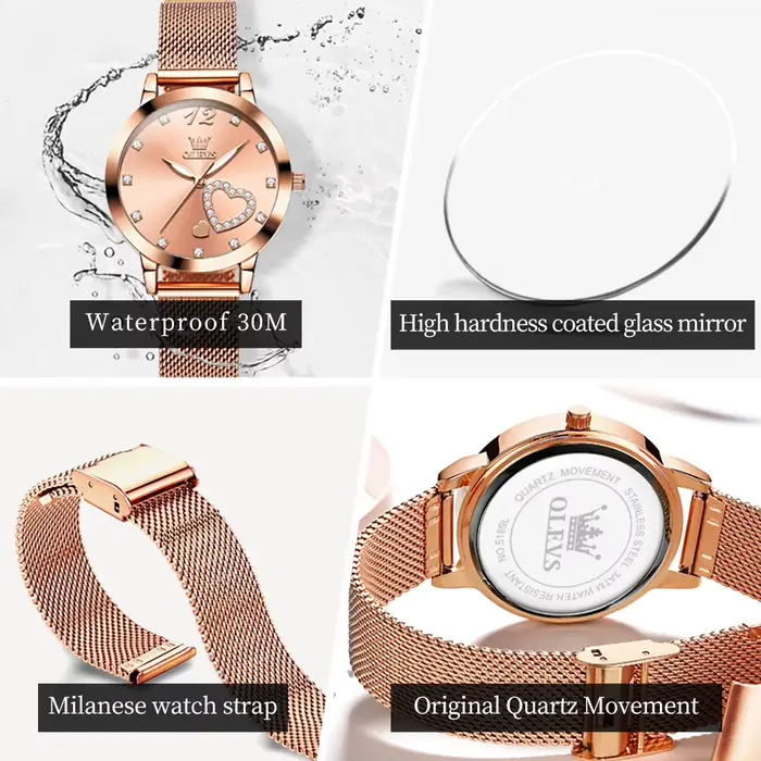 Montre à quartz OLEVS 5189 pour femmes