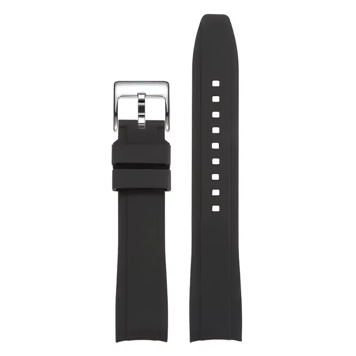 MIDO Commander TV hommes M049.526 22mm incurvé étanche bracelet de montre en Silicone remplacement p