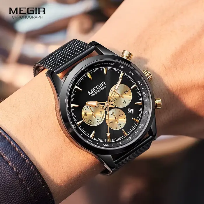 MEGIR – montre-bracelet de sport militaire pour homme
