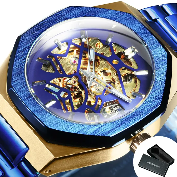 WINNER mode hommes montres haut de gamme montre mécanique de luxe