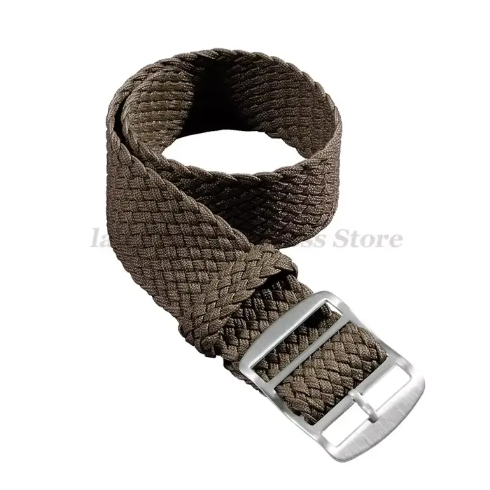 Bracelet en Nylon tissé pour bracelet de montre Perlon, haute qualité, mode 14mm 16mm 18mm 20mm 22mm