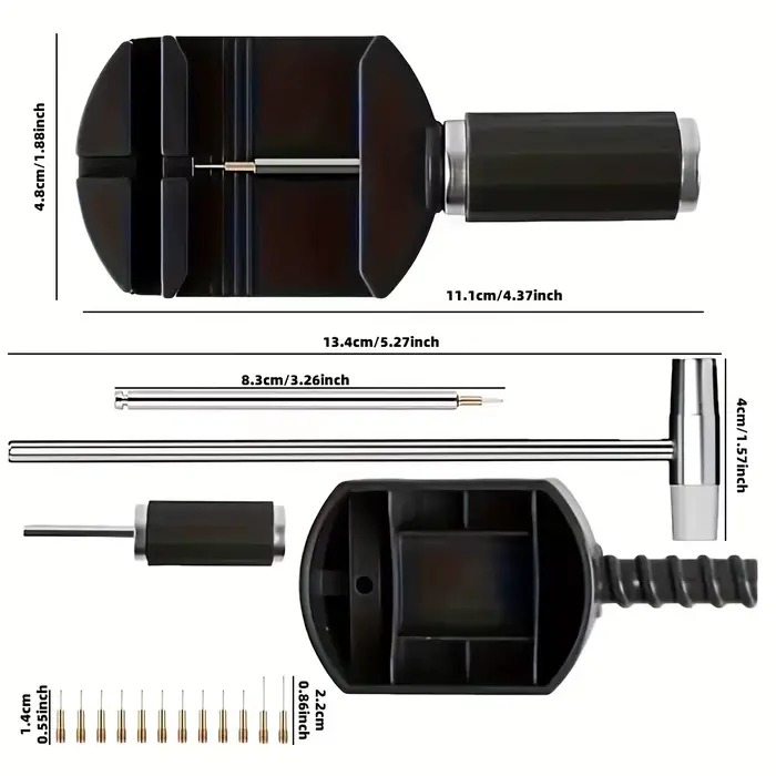 Kit de réparation de montre professionnel
