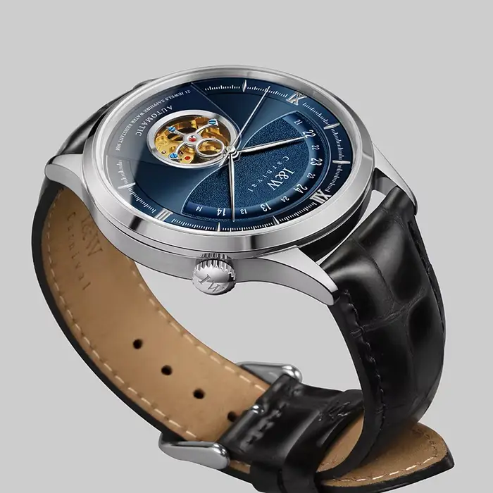 Suisse carnaval montre hommes automatique mécanique Tourbillon