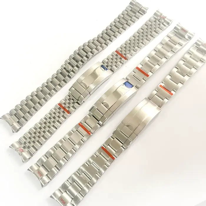 Bracelet présidentiel solide en argent