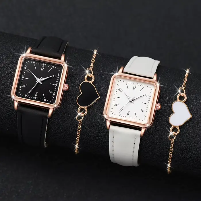 Montre minimaliste de luxe pour hommes et femmes