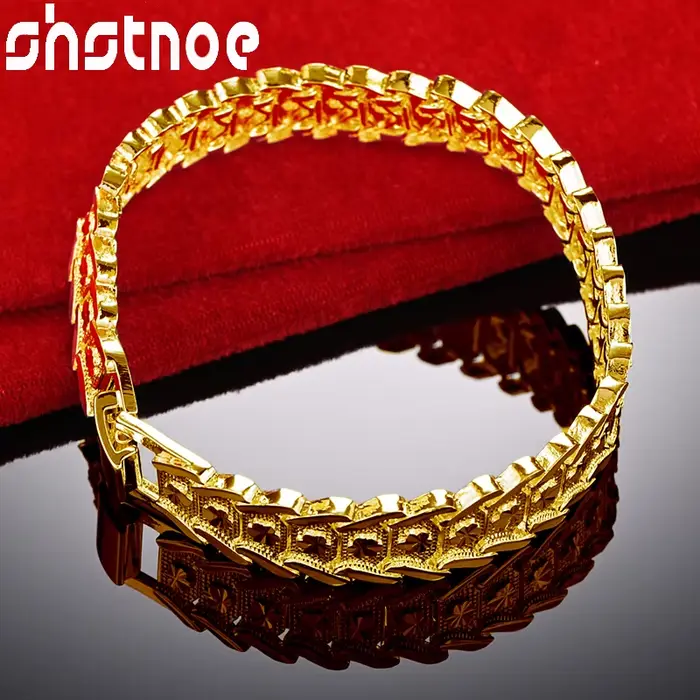 SHSTONE – bracelet de montre en or 18 carats pour femme
