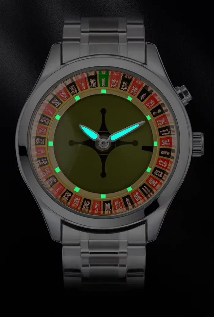 Montre de l'entertainment rotative pour les passionnés de montres