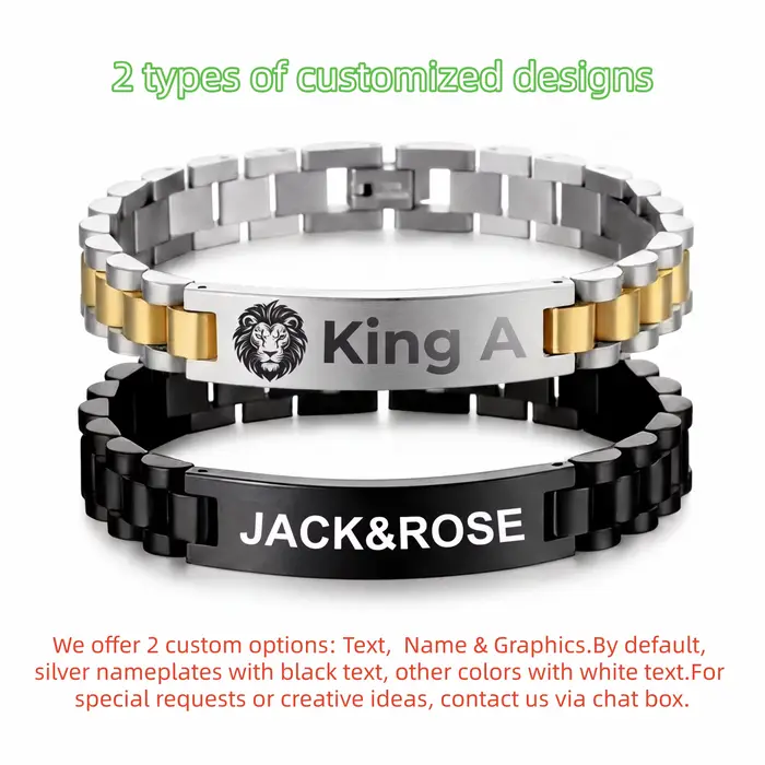 Bracelet personnalisé pour homme
