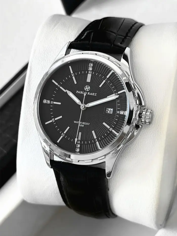 Montre-bracelet décontractée pour homme CQ337 avec mouvement fluide