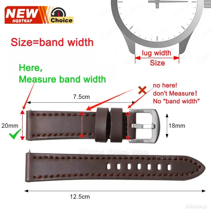 Bracelet de montre à dégagement rapide 18 mm 20 mm 22 mm 24 mm pour Omega