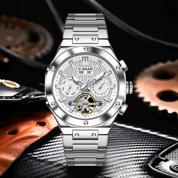 Montre mécanique automatique pour homme