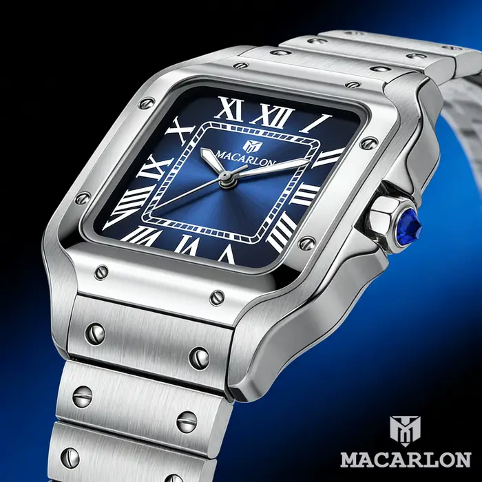 Nouvelle montre mécanique MACARLON Design 2026