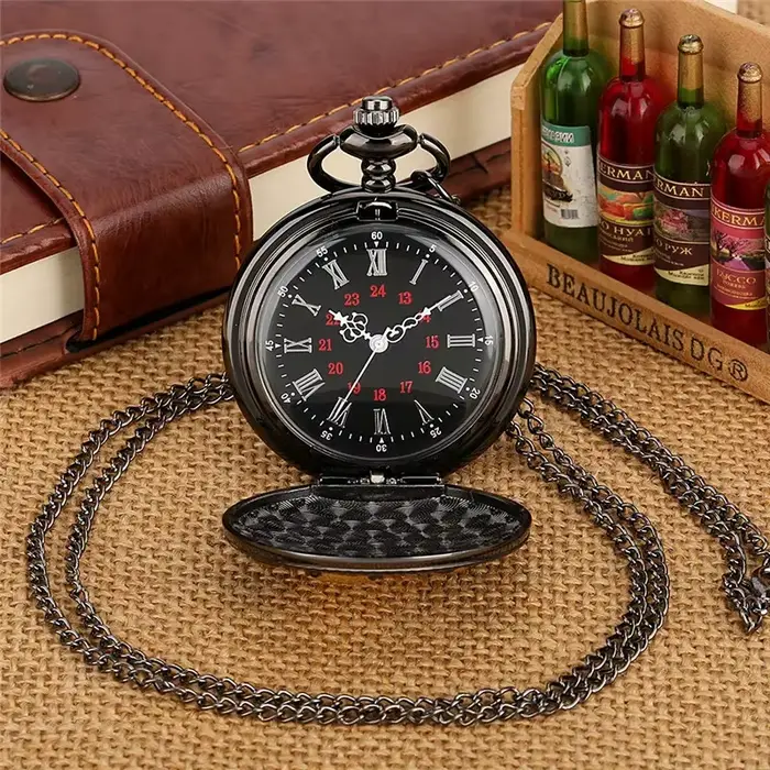 Montre de poche Vintage sculptée en forme de chat siamois doré, joli Animal, à Quartz, pour hommes e