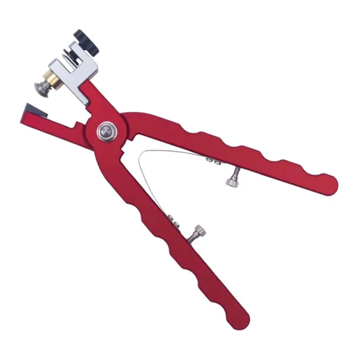 Pince coupante pour bracelets de montre en métal rouge pour démontage et assemblage professionnel et personnel création horlogère