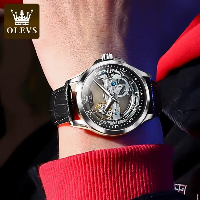 Montre automatique étanche pour homme