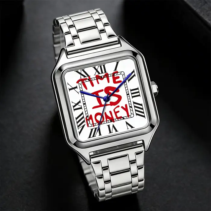 TIME IS MONEY Montre à quartz pour homme