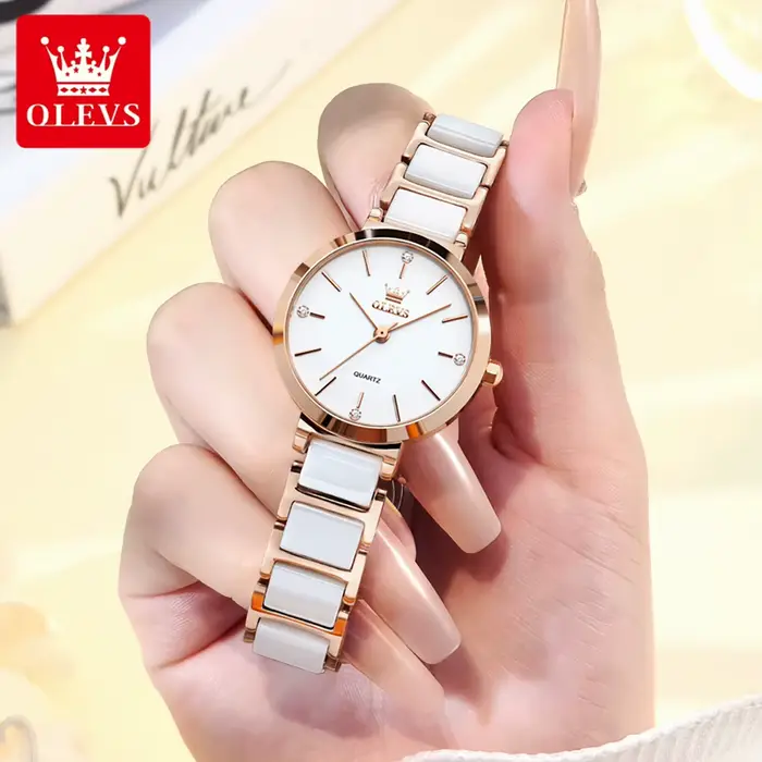 Montres OLEVS 5877 en promotion pour femme