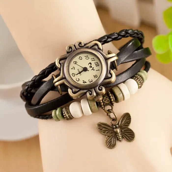 Mode élégante dames robe montres Vintage