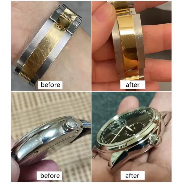 nettoyage professionnel pour bijoux, polissage pour montre, paquet 4