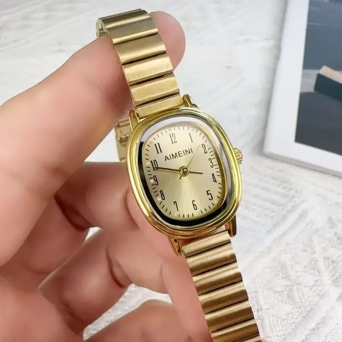 Offre spéciale montre à Quartz pour femmes mode cadran ovale