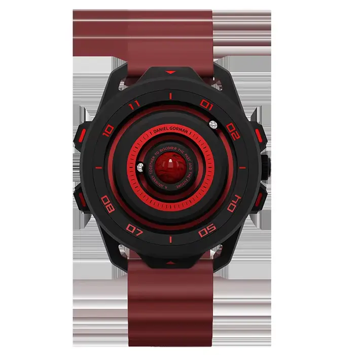 Montre à quartz Daniel Gorman New Gravity 4.0 série Planet, bille magnétique, analogique, étanche, l