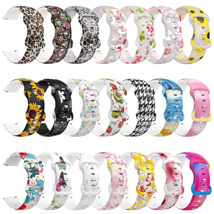 Bracelet de montre pour Garmin en silicone élégant et confortable pour femmes occasions quotidiennes et sportives